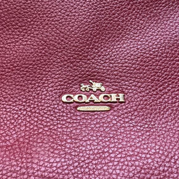 Coach Large Scout Hobo in Red H1573 - Picture 9 of 13